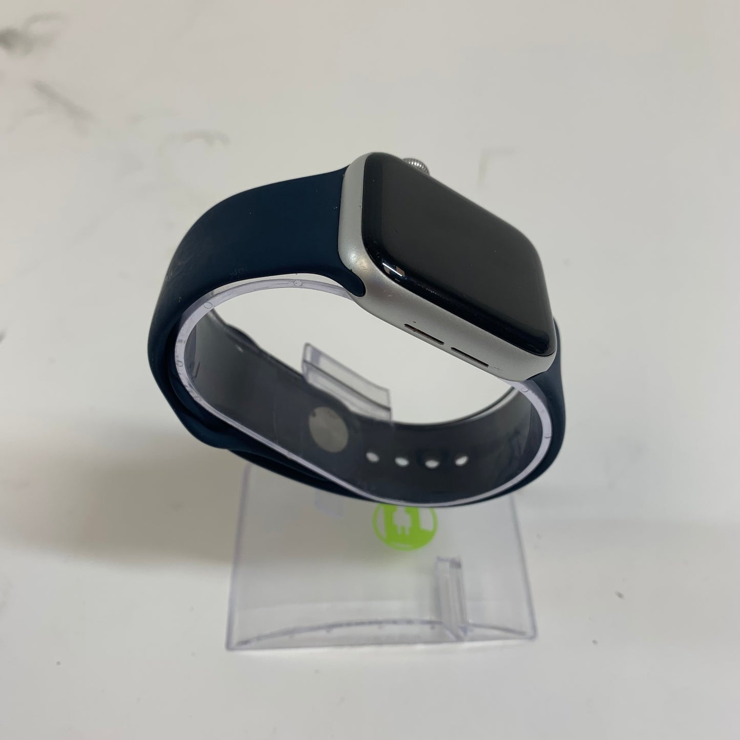 GPS Only Apple Watch SE 1st Gen 40MM Black Aluminum Abyss Blue Sports Band