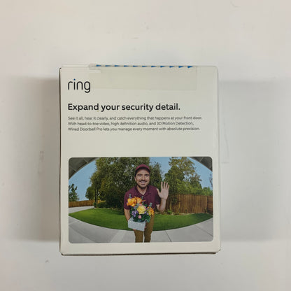 New Ring wired Doorbell Pro Smart Doorbell