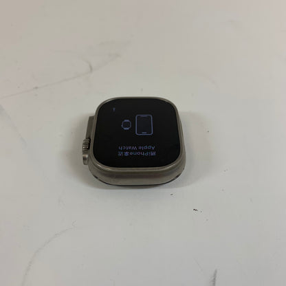 Unlocked Apple Watch Ultra 49MM Natural Titanium A2622