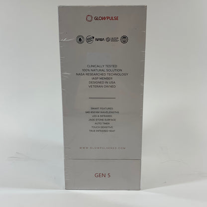 New GlowPulse Red + Red Light Therapy Advanced Skin Rejuvenation Pain Gen 5