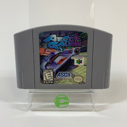Aero Gauge (Nintendo 64 N64, 1998)