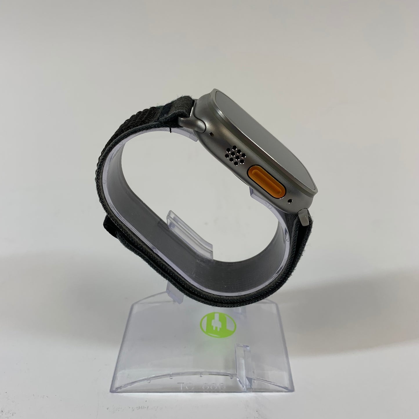 Unlocked Apple Watch Ultra 2 49MM Natural Titanium Green Velcro Loops MRF63LW/A