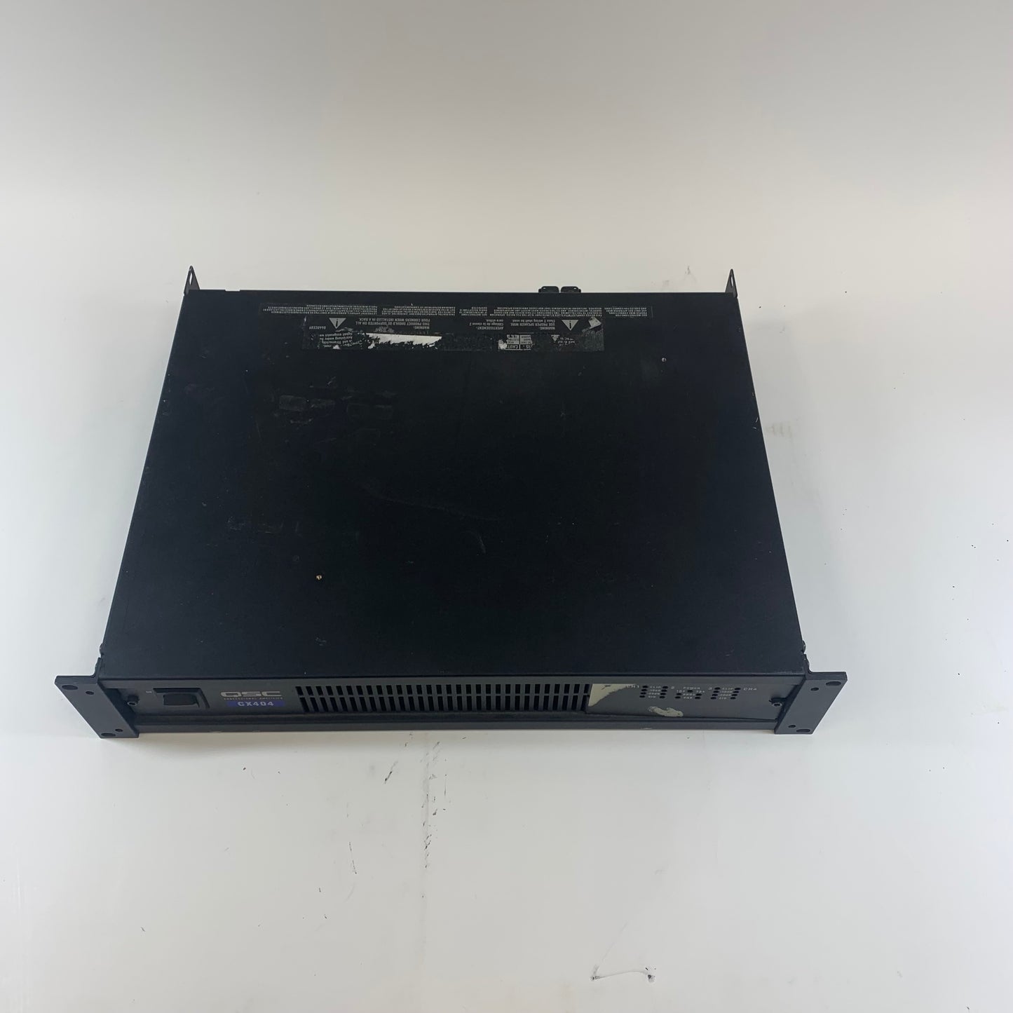 QSC CX404 250w 8 ohm 4 Channel Power Amplifier AMPG1US1BLK