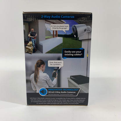 Night Owl 2k HD Wired Add On Cameras Wired Security Camera CAM-2PK-FTD4