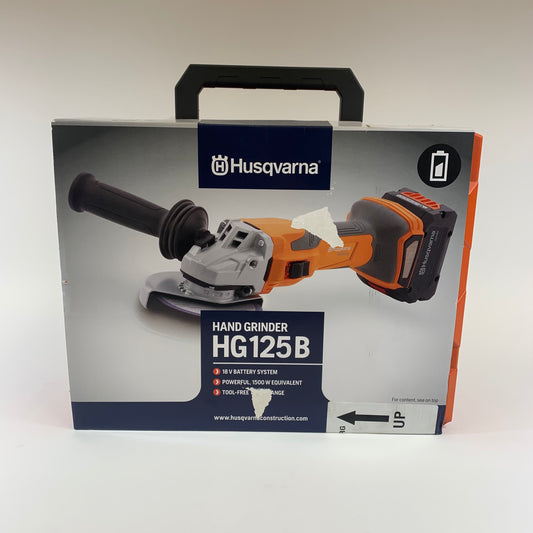 New Husqvarna  HG125B 5-Inch Hand Grinder Kit