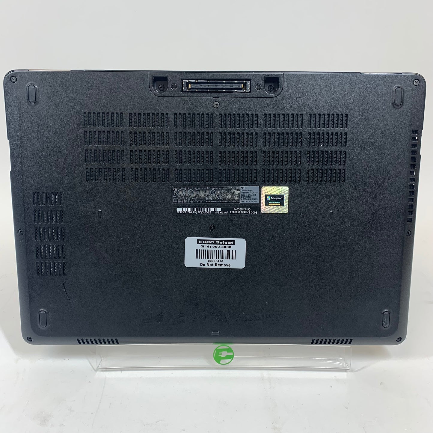 Dell Latitude E5470 14" i5-6200U 2.3GHz 16GB RAM 256GB SSD