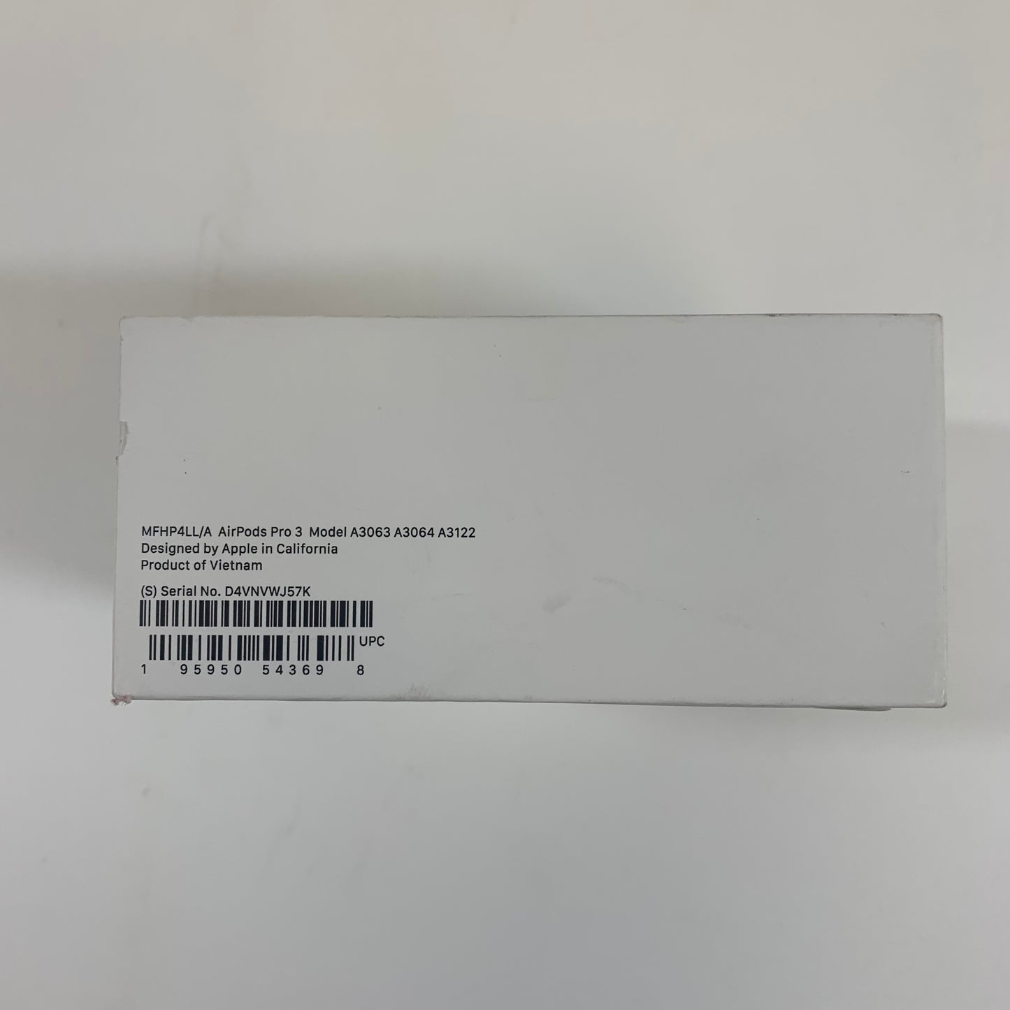 New Apple AirPods Pro 3rd Gen with MagSafe Charging Case A3122 A3064 A3063 A3063