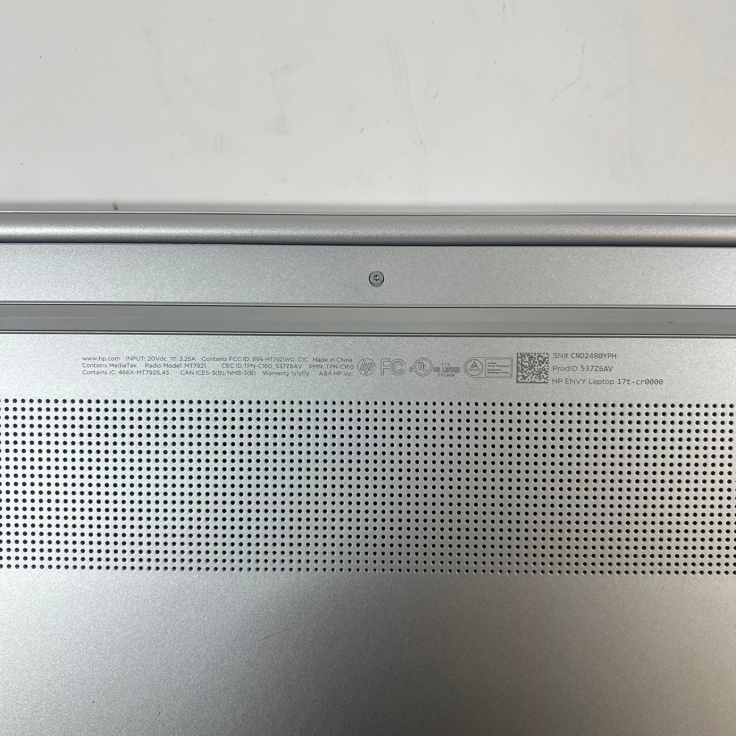 HP Envy 17T-CR0000 17.3" i7-1260P 2.1GHz 64GB RAM 2TB SSD