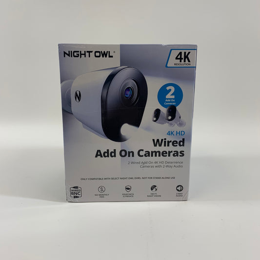 Night Owl Wired Add On Cameras Security Camera CAM-2PK-FTD8