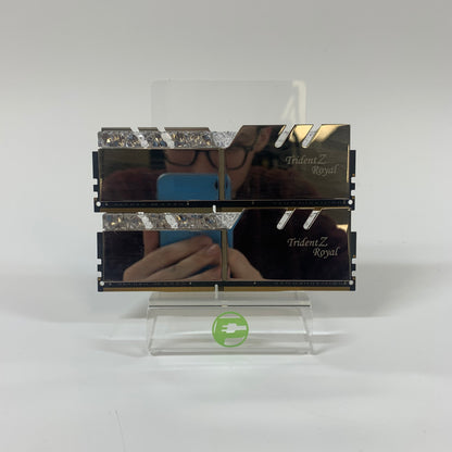 G.Skill Trident Z Royal Series 32GB (2x16GB) RAM DDR4 3200MHz F4-3200C16D-32GTRS