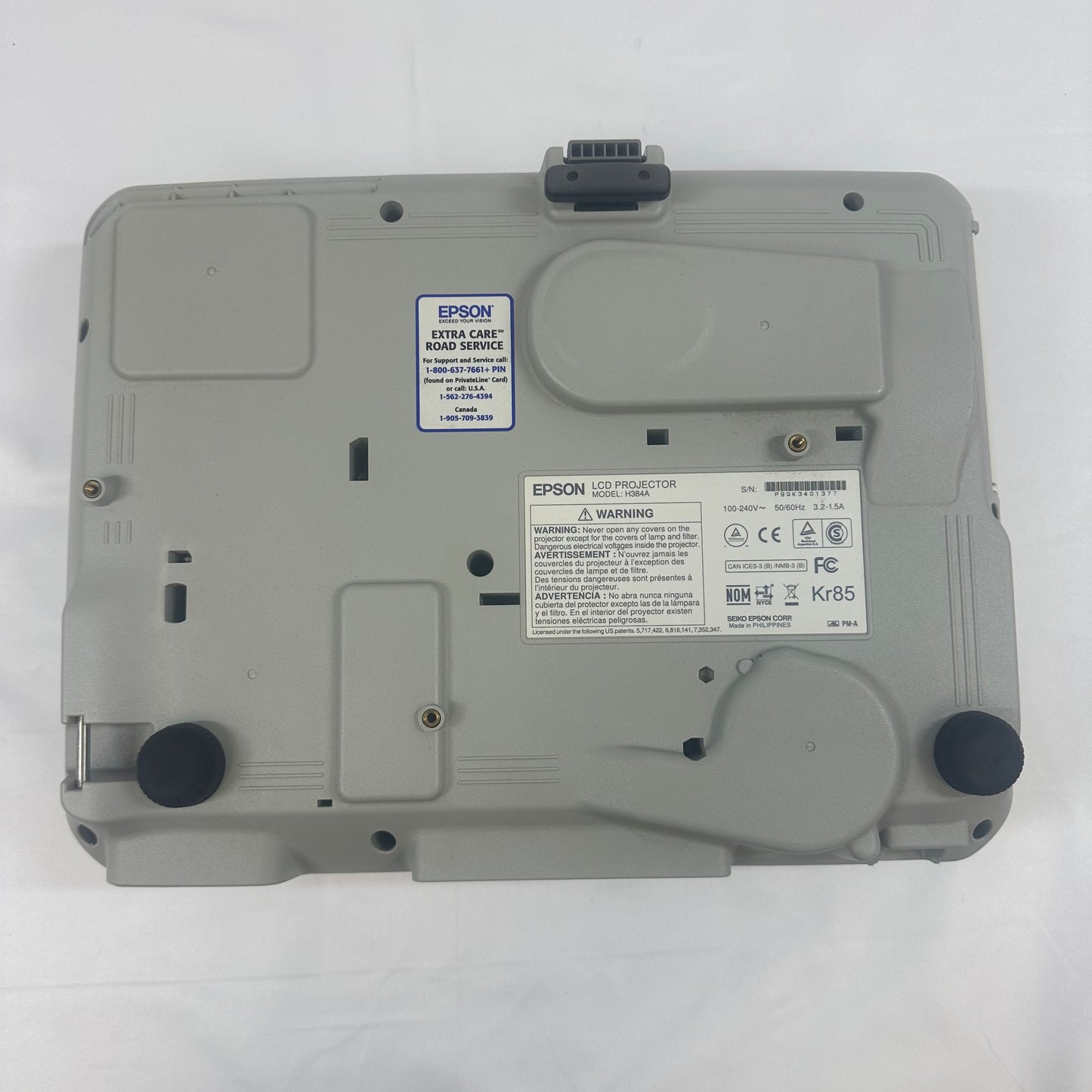 Epson H384A 1280 x 800 WXGA 2700Lumens  Projector