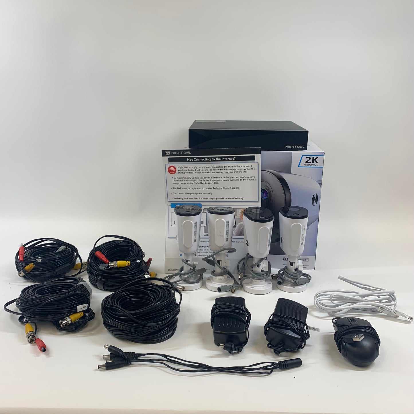 Night Owl 2k HD Wired Security System Wired Security System FTD4-81-4L