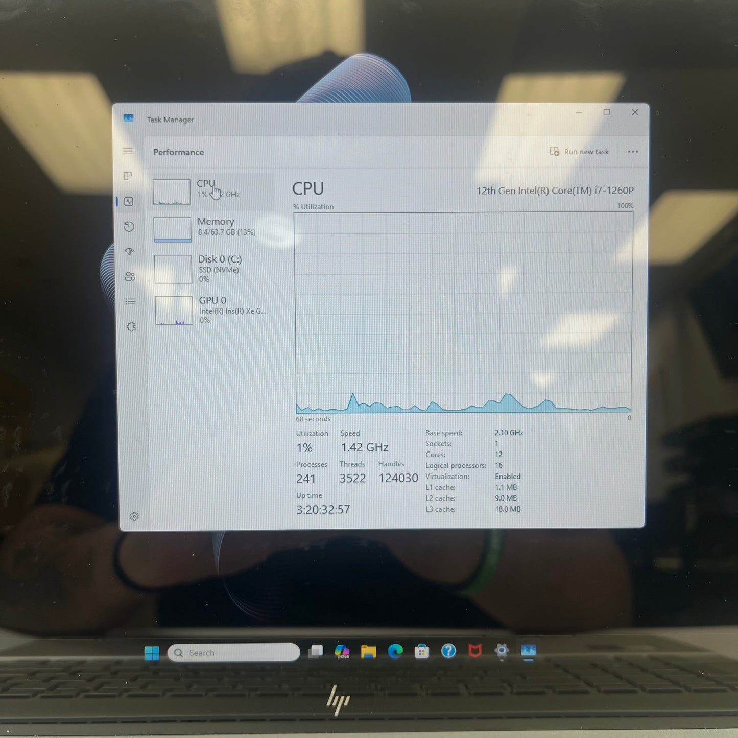 HP Envy 17T-CR0000 17.3" i7-1260P 2.1GHz 64GB RAM 2TB SSD