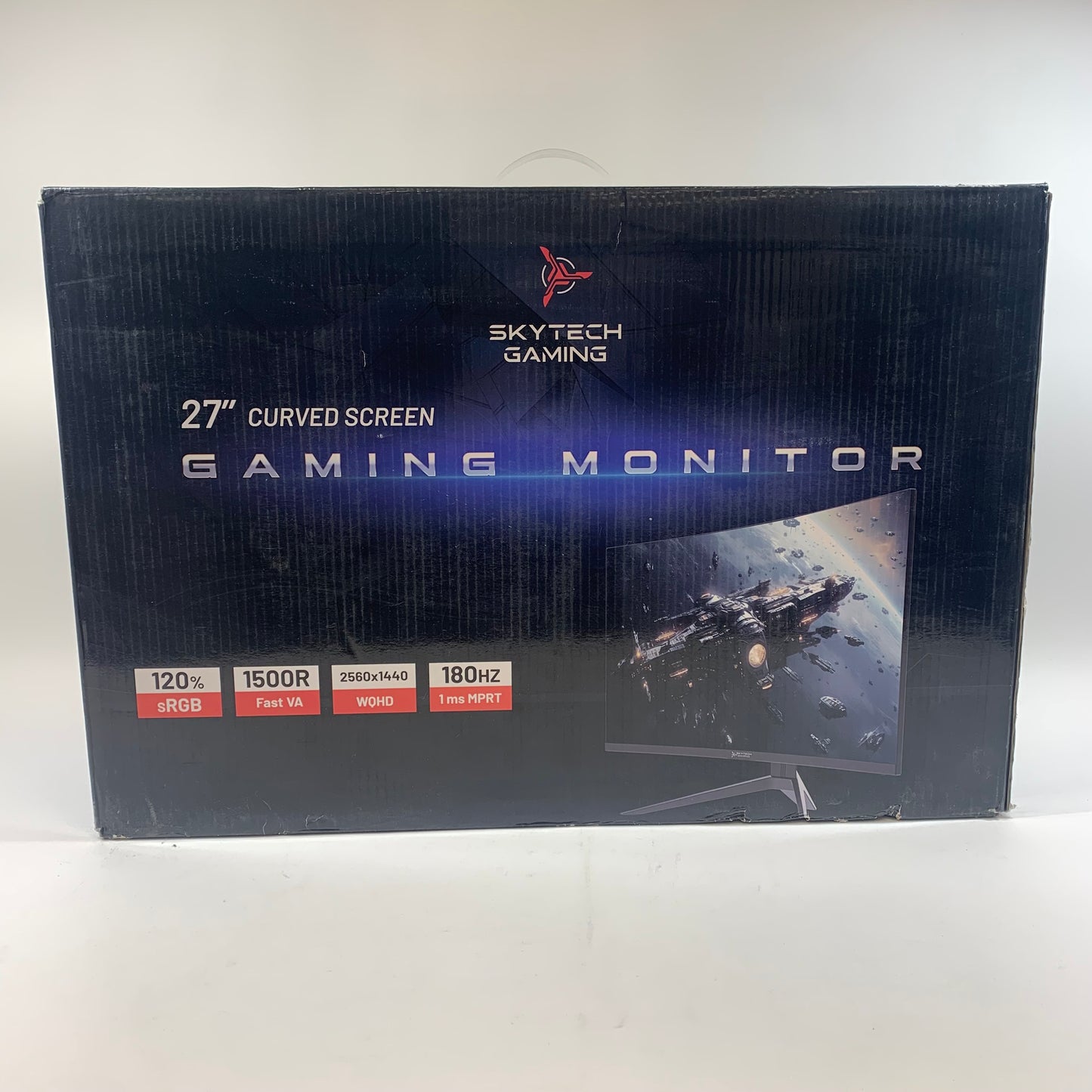 Skytech 27" F1Q2712240302846 WQHD Fast VA 180Hz Curved Gaming Monitor