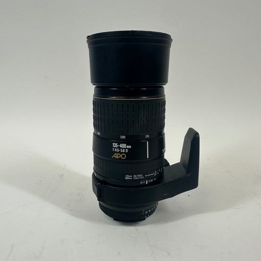 Sigma 135-400mm 1:4.5-5.6D 135-400mm 1:4.5-5.6D