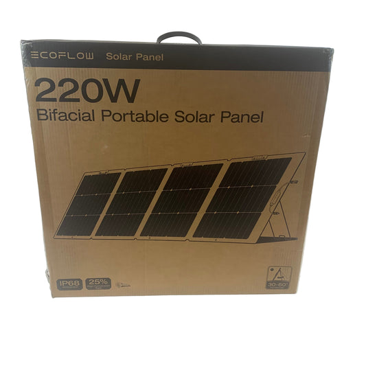 New EcoFlow EF-Fold-G220-04 Portable Bifacial Solar Panel
