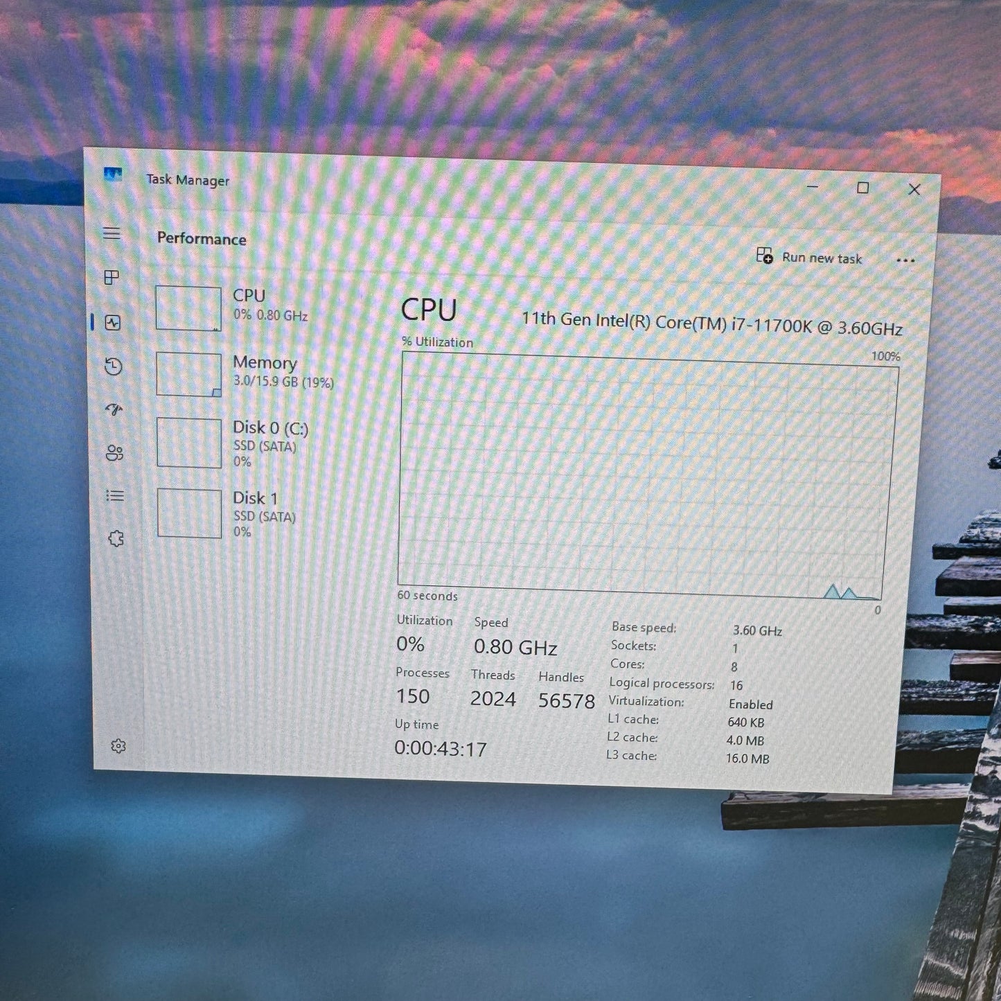 Custom PC Core i7-11700K 3.60GHz 16GB RAM 2TB HDD Nvidia GeForce RTX 2070 Super