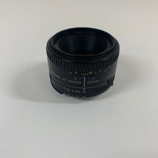Nikon AF NIKKOR 50mm f/1.8 Auto & Manual Lens