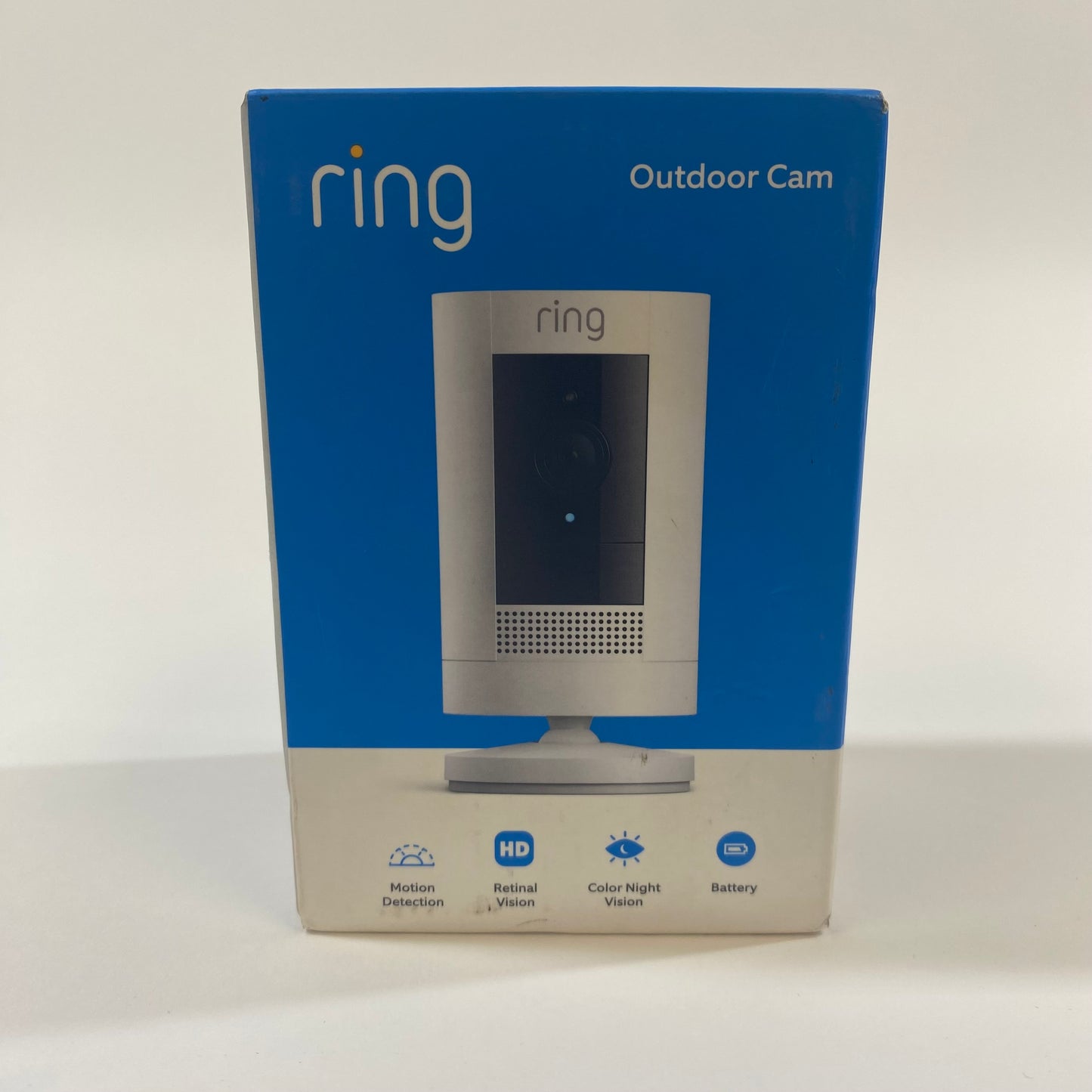 New Ring Outdoor Security Cam White