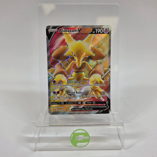 Pokémon TCG Vivid Voltage Alakazam V 172/185 Holo English
