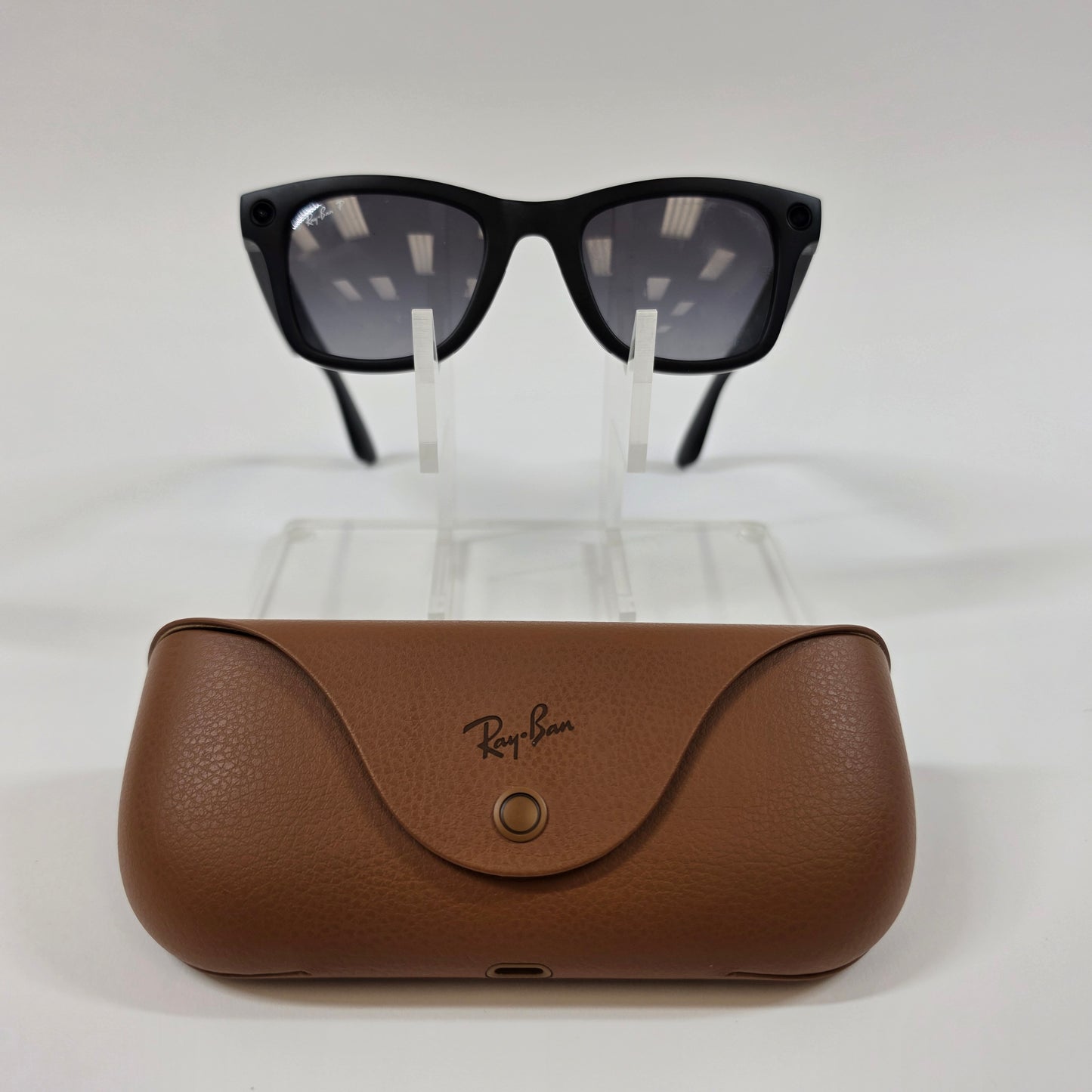 Ray-Ban Stories Wayfarer Matte Black Standard RW4006 601ST3 AI Smart Glasses
