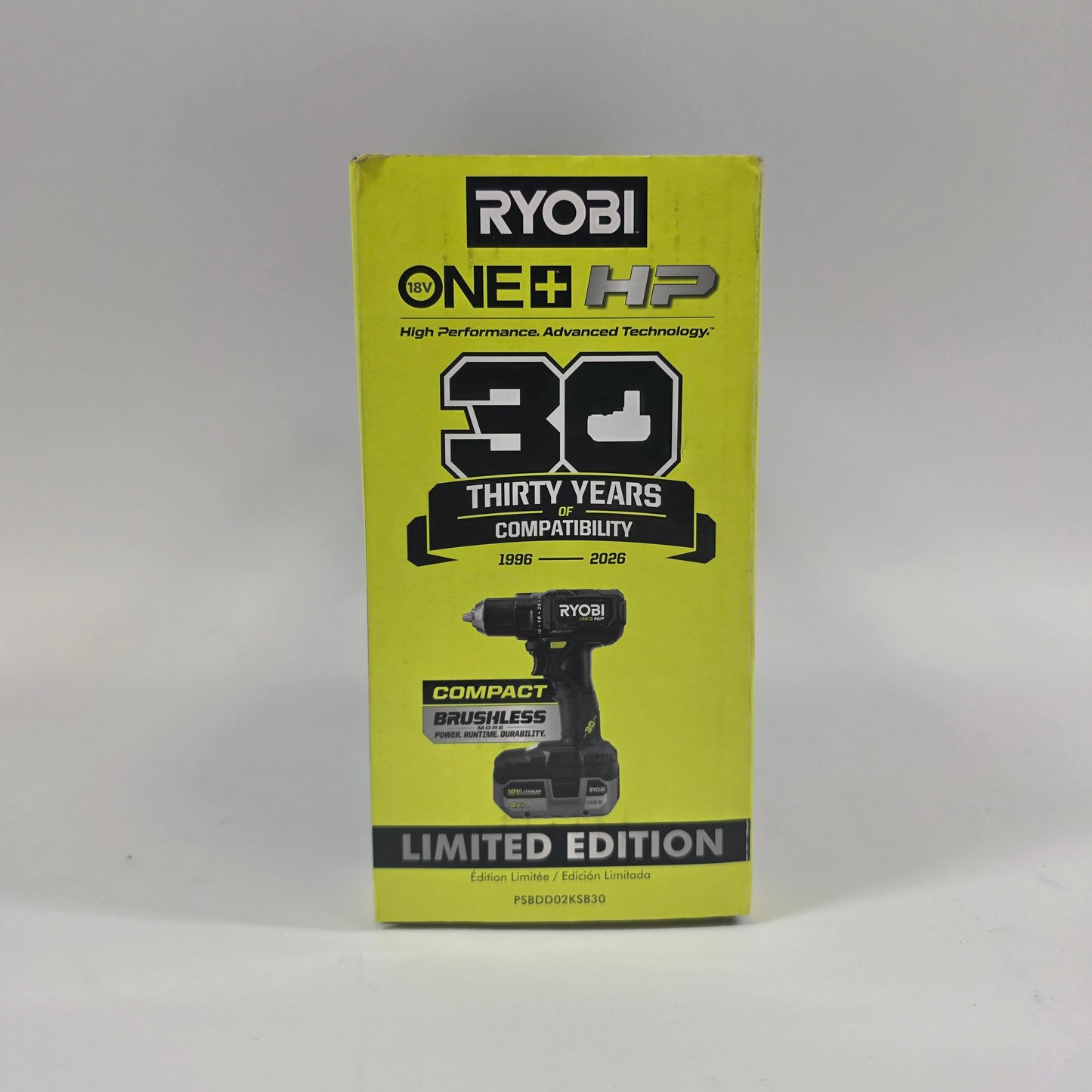 New Ryobi PSBDD02KSB30 18V One+HP