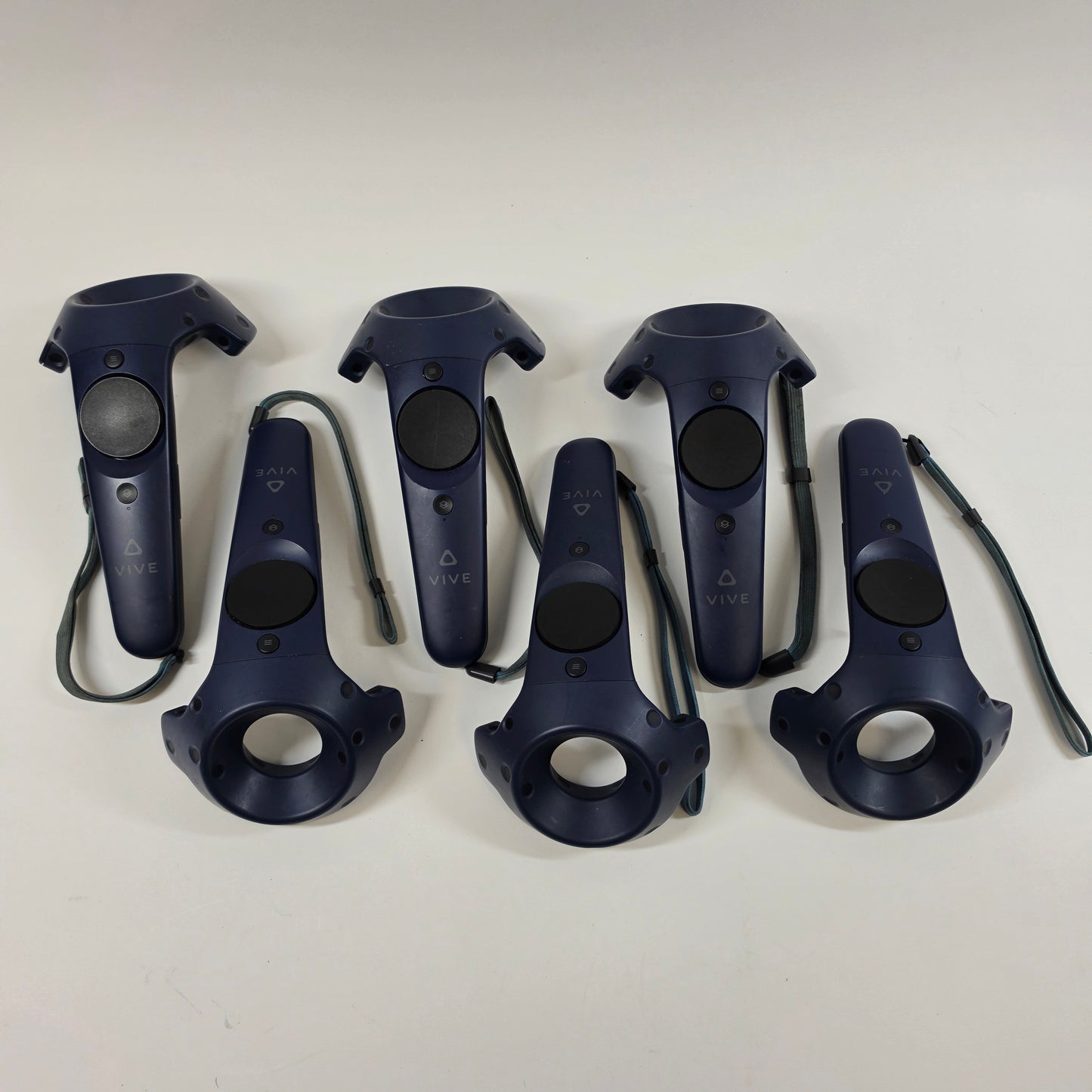 LOT OF 6 HTC 2PR7200 VR Controllers FAIR