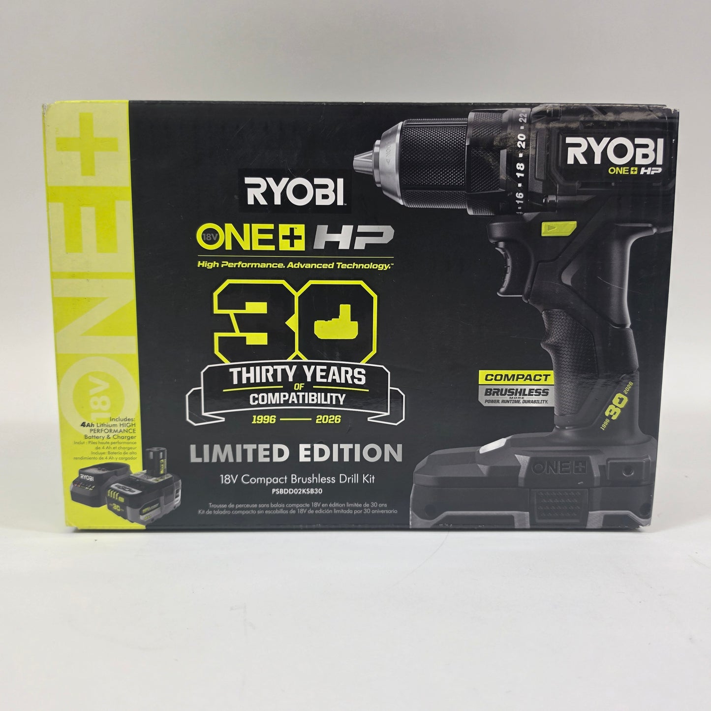 New Ryobi PSBDD02KSB30 18V One+HP