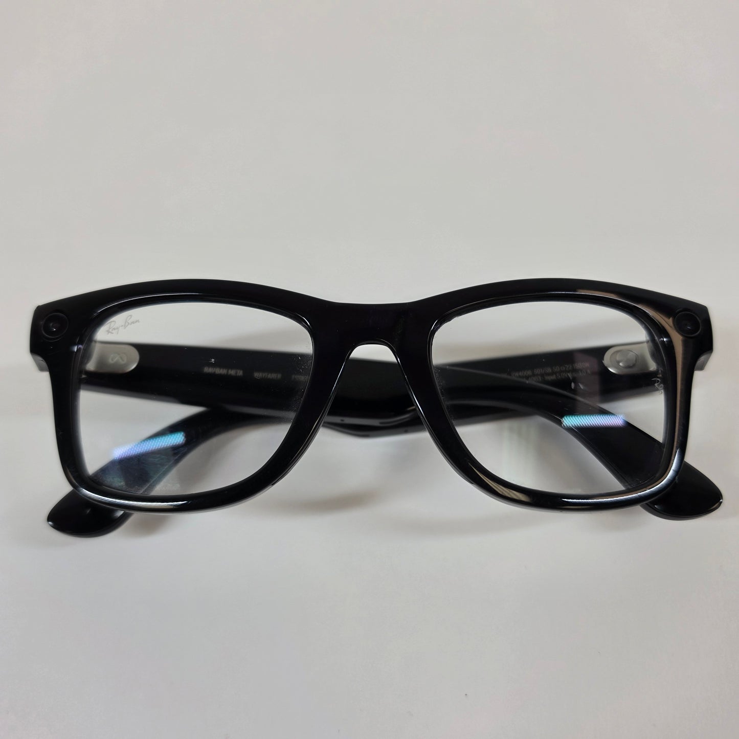 Ray-Ban Meta Wayfarer Gen 1 Matte Black Standard RW4006 601/SB AI Smart Glasses