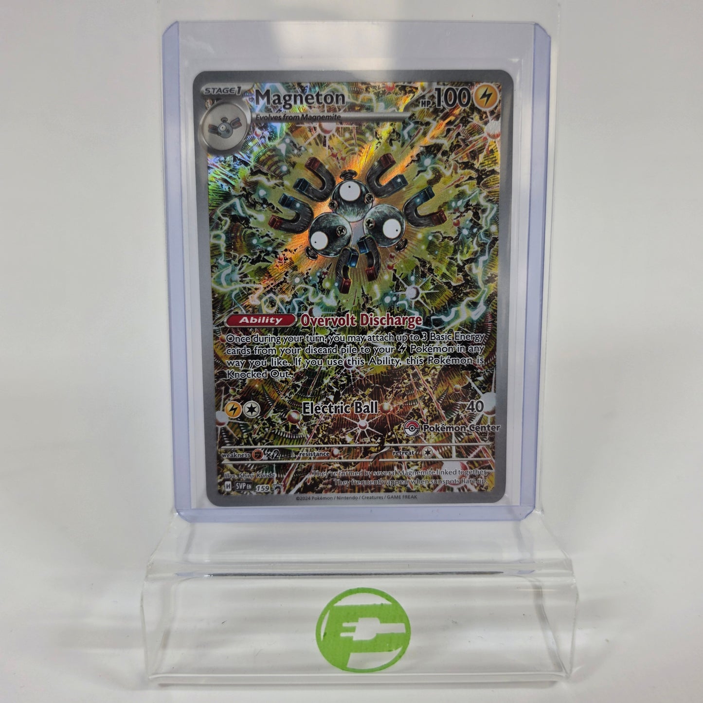 Pokémon TCG Magneton 159 Holo English