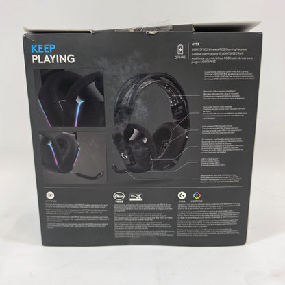 Logitech G733 Computer Headset Black
