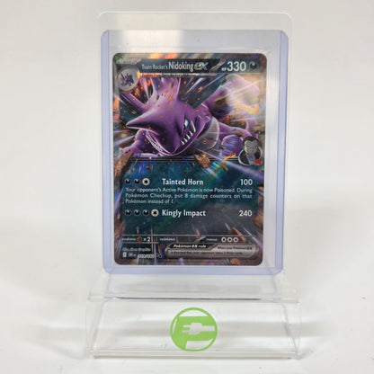 Pokémon TCG Destined Rivals Team Rocket's Nidoking EX 119/182 Holo English
