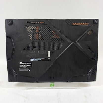 MSI Thin GF63 115C 15.6" i5-11400H 2.69GHz 8GB RAM 256GB SSD GeForce GTX 1650