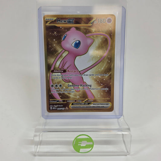 Pokémon TCG Scarlet & Violet Mew Ex 205/165 Holo Textured English