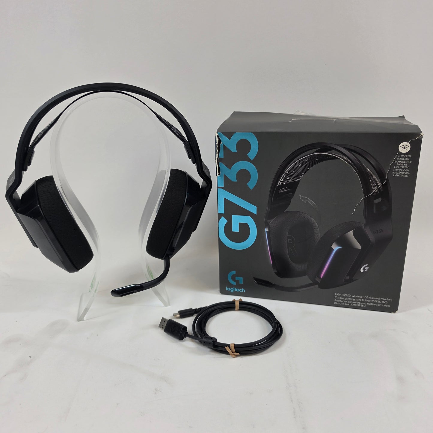 Logitech G733 Computer Headset Black