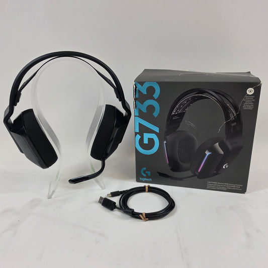 Logitech G733 Computer Headset Black