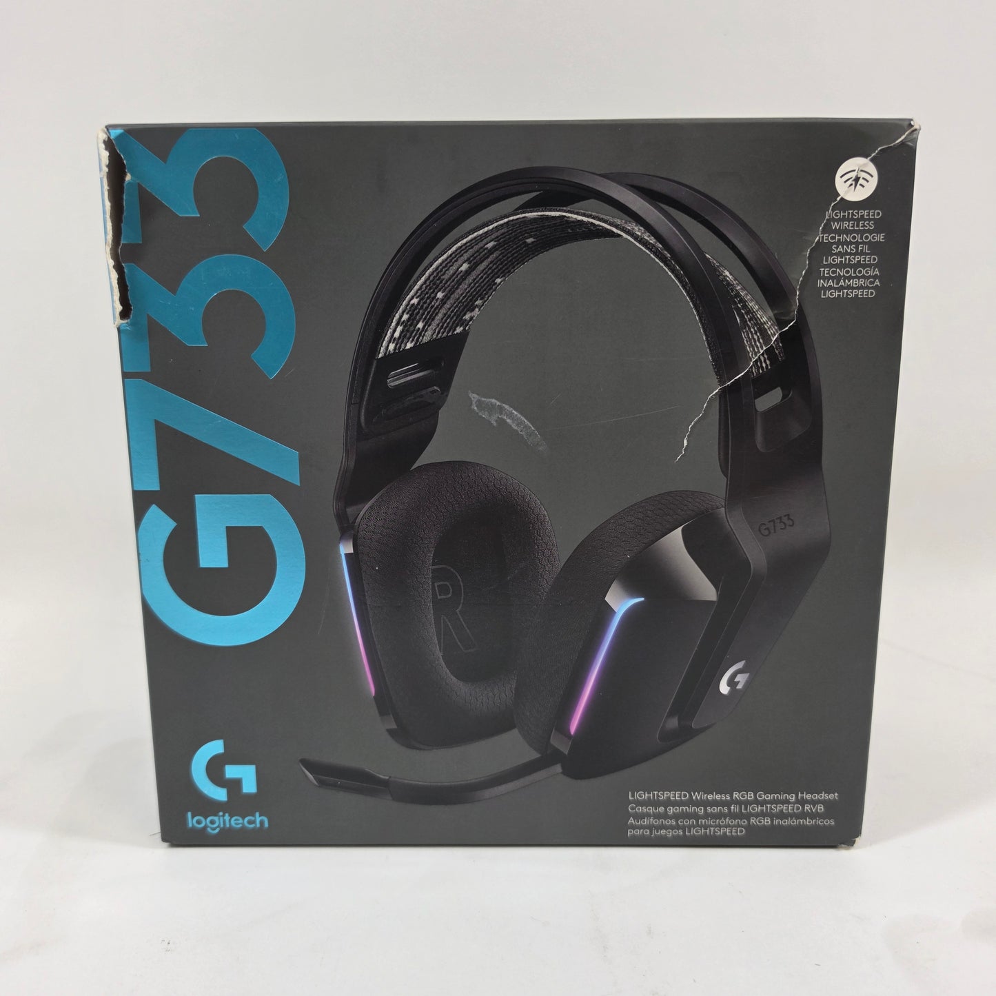 Logitech G733 Computer Headset Black