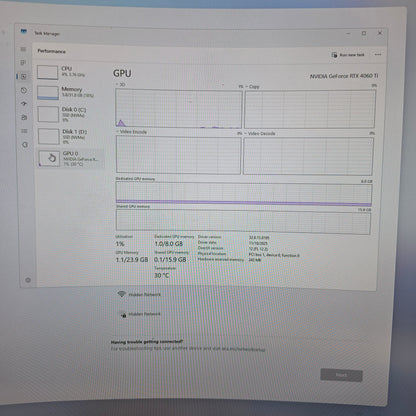 Asus ROG Strix i7-14700F 2.10GHz 32GB RAM 1TB SSD ASUS GeForce RTX 4060 Ti