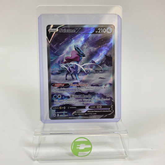 Pokémon TCG Crown Zenith Suicune V GG38 Holo English