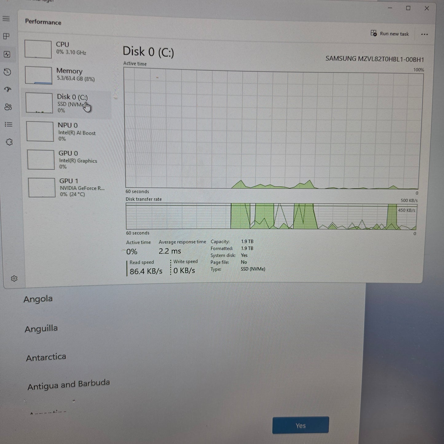 HP Omen Core Ultra 9 285K 3.70GHz 64GB RAM 2TB SSD GeForce RTX 5080