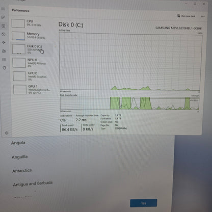 HP Omen Core Ultra 9 285K 3.70GHz 64GB RAM 2TB SSD GeForce RTX 5080