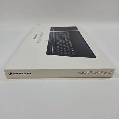 3DConnexion Keyboard Pro With Number Pad 3DX-700090