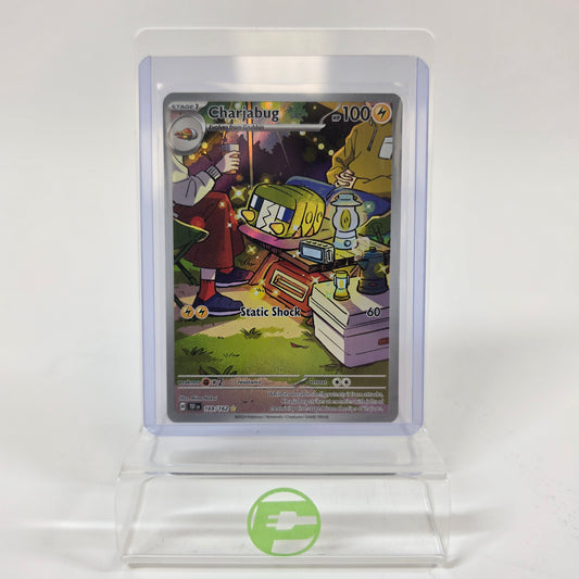 Pokémon TCG SV: Temporal Forces Charjabug 169/162 Holo English