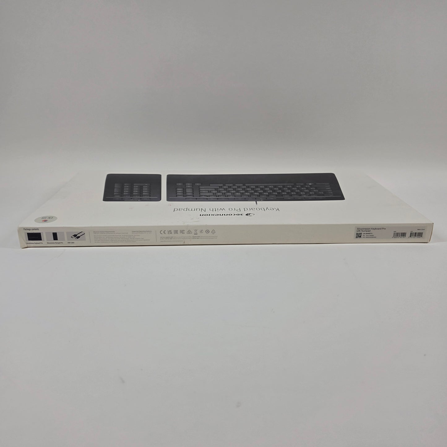3DConnexion Keyboard Pro With Number Pad 3DX-700090