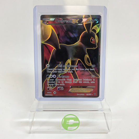 Pokémon TCG Fates Collide Umbreon EX 119/124 Holo Textured English