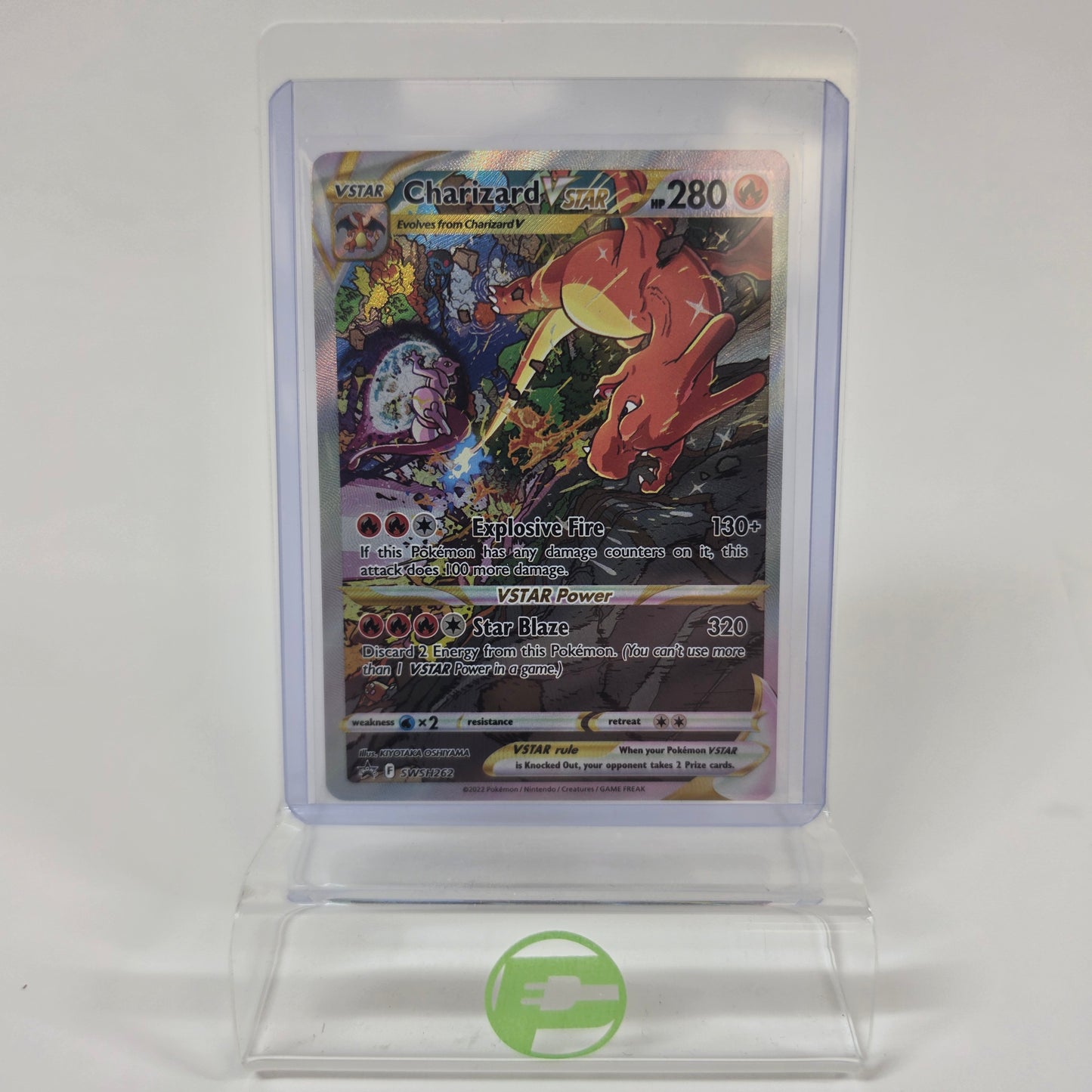 Pokémon TCG Black Star Promo Charizard VStar SWSH262 Holo English