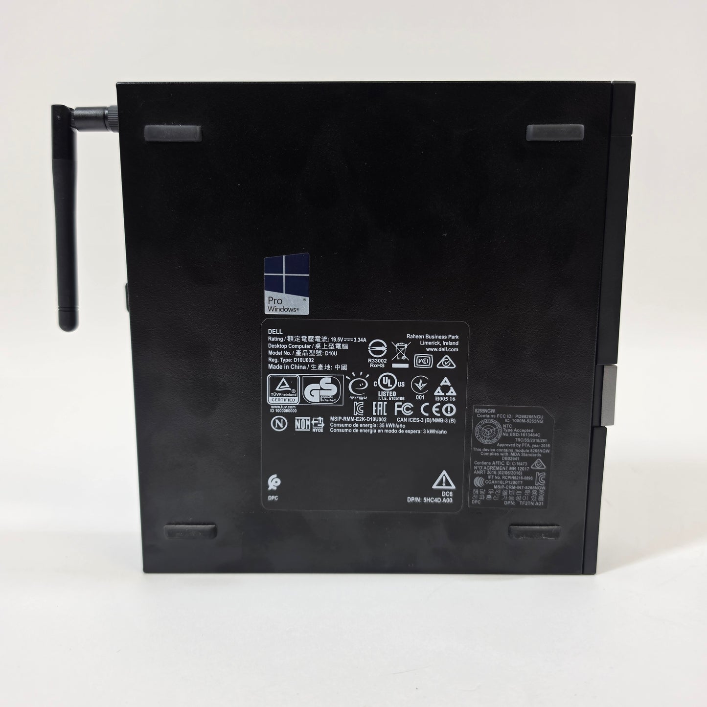 Dell Optiplex 5050 D10U Core i5-7500T 2.71GHz 16GB RAM 512GB SSD