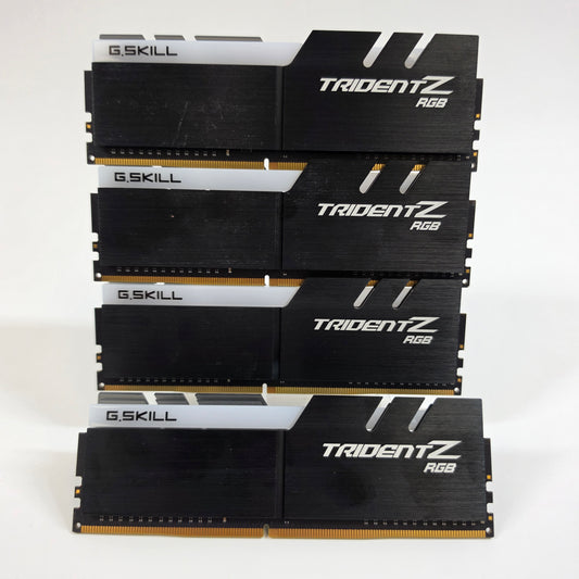 G.Skill Trident Z RGB 32GB (4x8GB) RAM DDR4 3600MHz F4-3600C19Q-32GTZRB