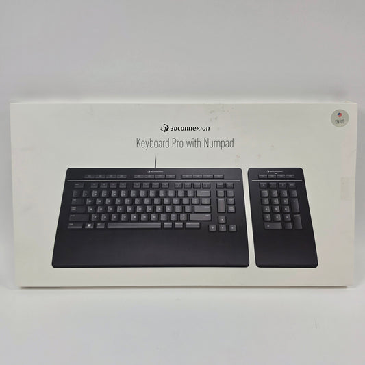 3DConnexion Keyboard Pro With Number Pad 3DX-700090